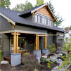 Front of the house.