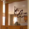 View into living room.