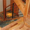 Shafer stairwell remodel - view down to the basement