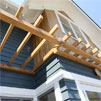 Cottage trellis/awning detail